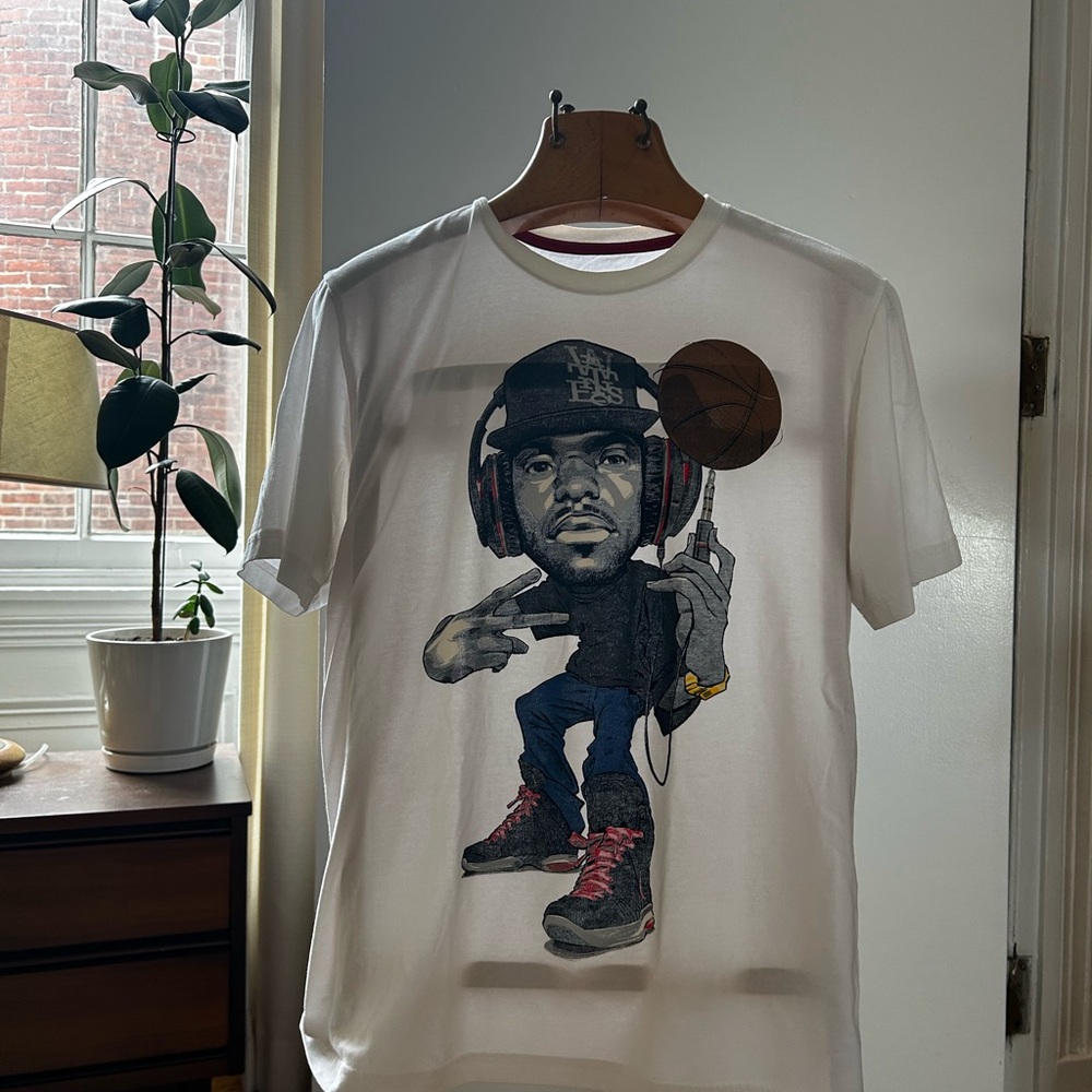 Nike Dri Fit LeBron James Witness Caricature Graphic T-Shirt Mens